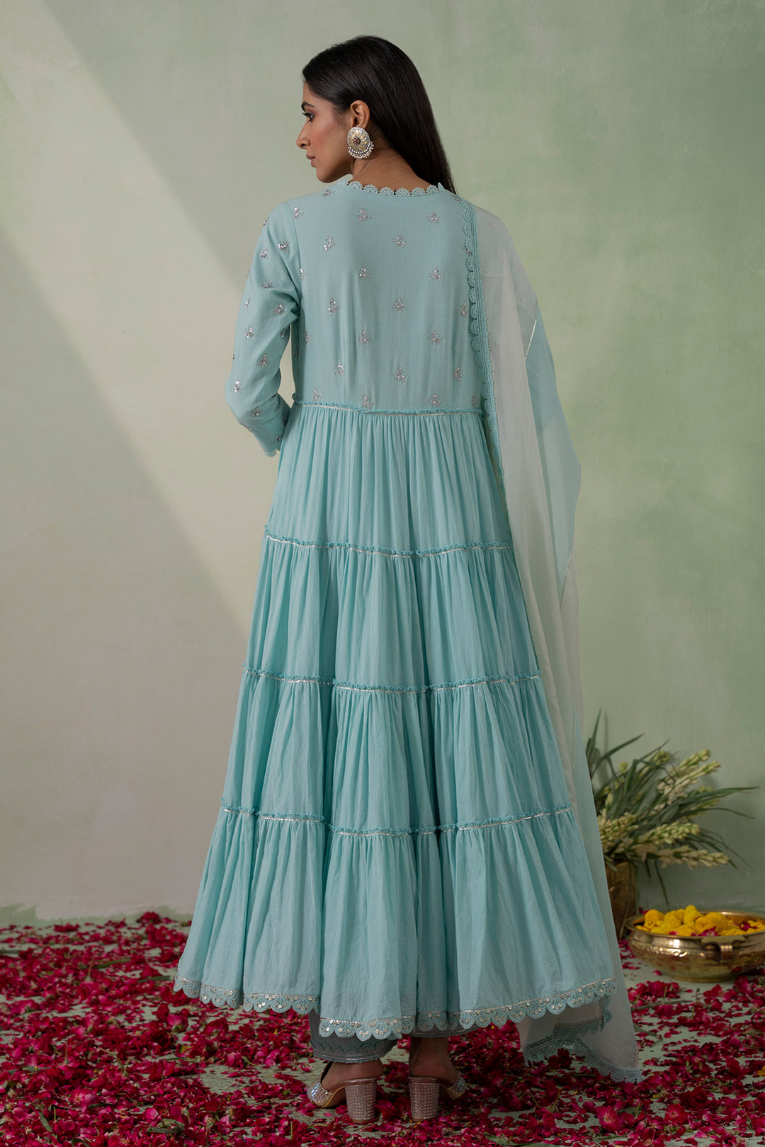 Jannat   Embroidered Anarkali Set