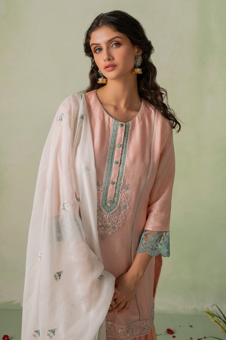 Jannat   Embroidered Garara Set