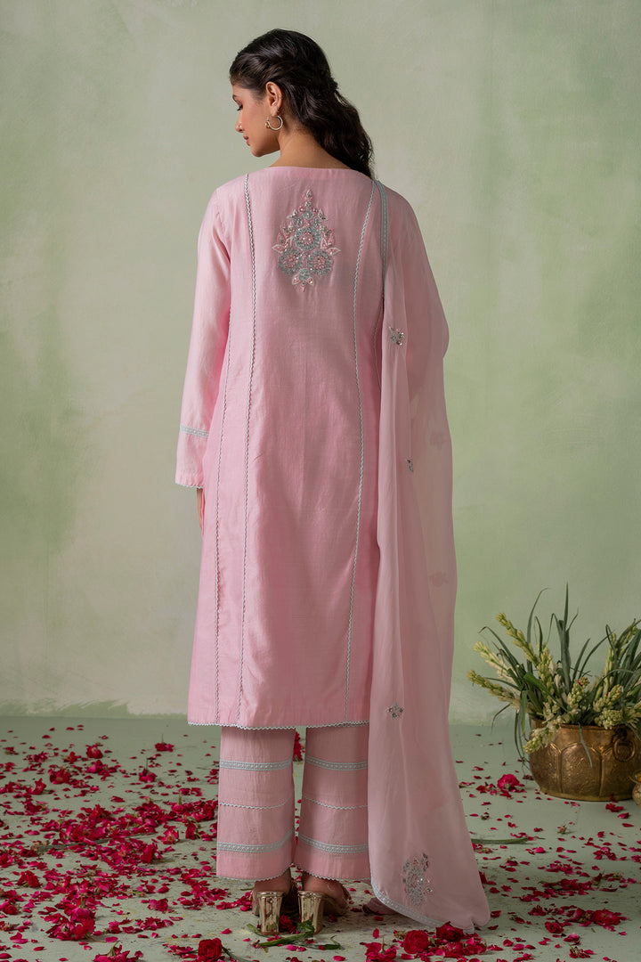 Jannat   Embroidered Kurta Set - Set of 3