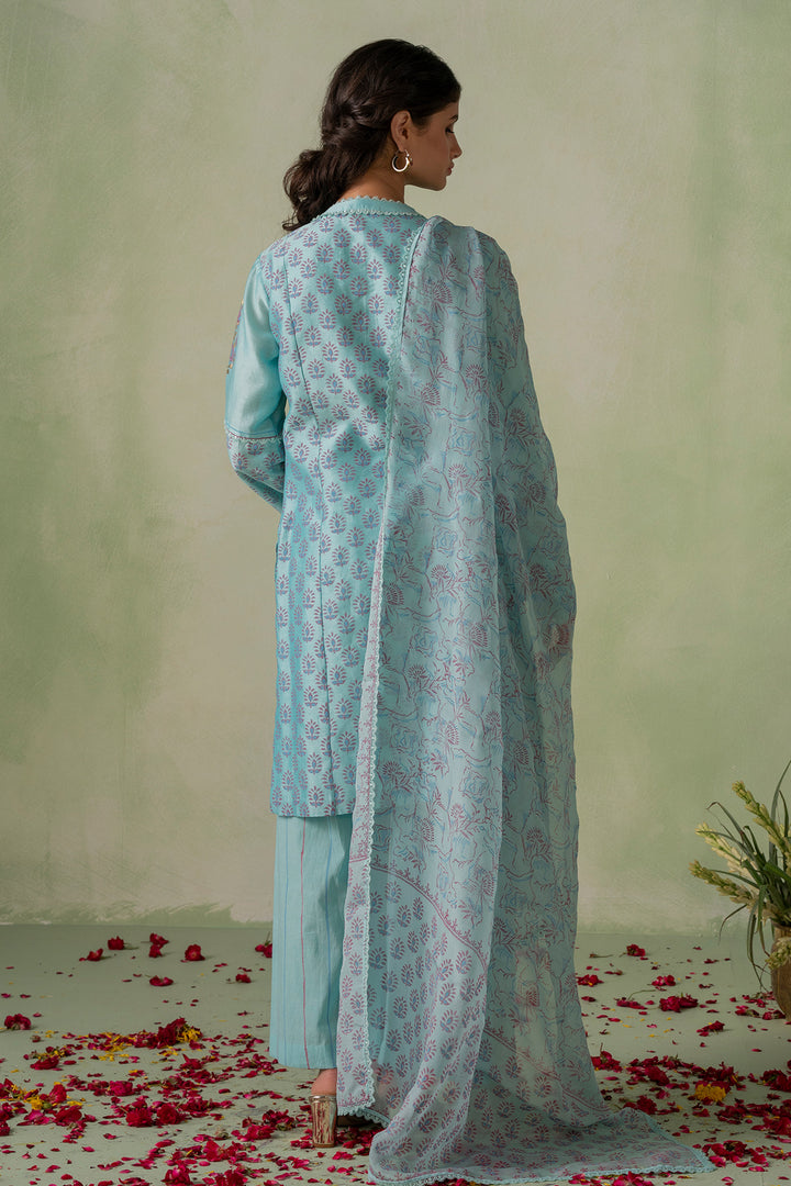 Zeenat - Block Printed Kurta Set