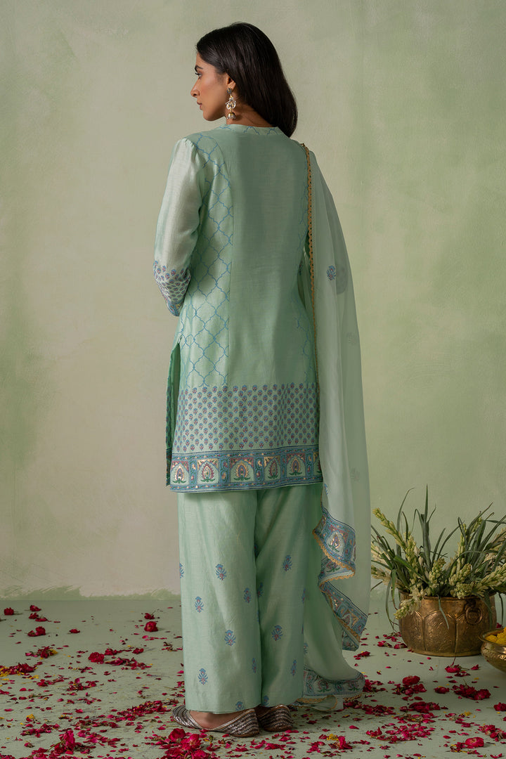 Zeenat - Block Printed Kurta Set