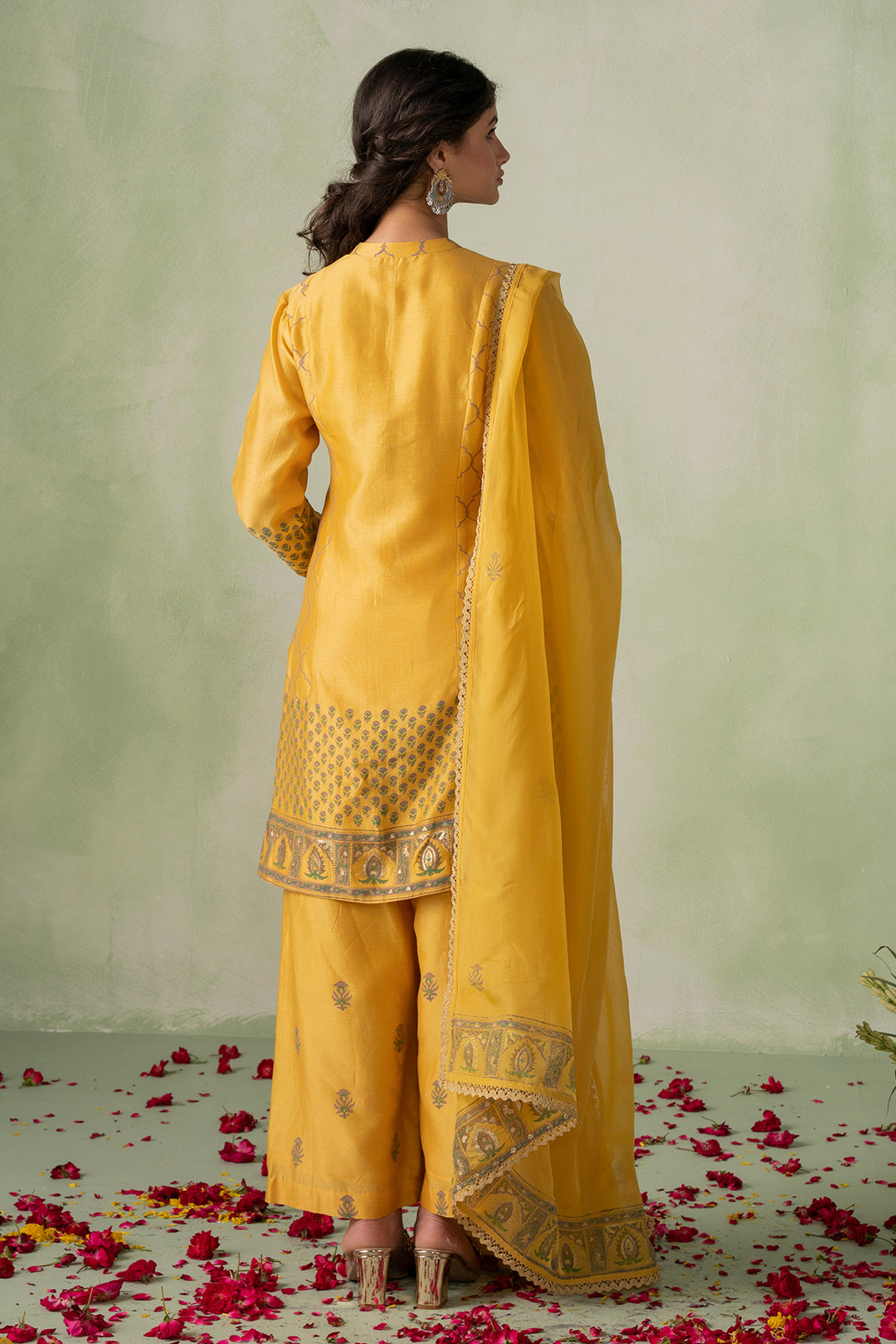 Zeenat - Block Printed Kurta Set