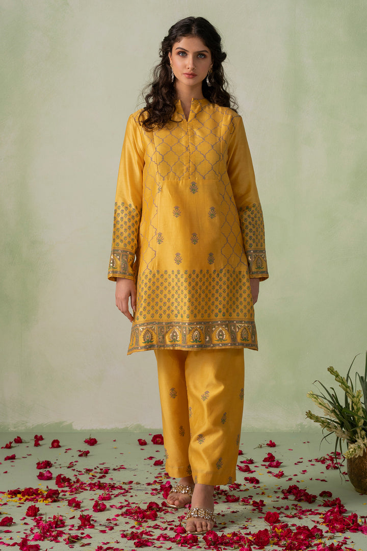 Zeenat - Block Printed Kurta Set