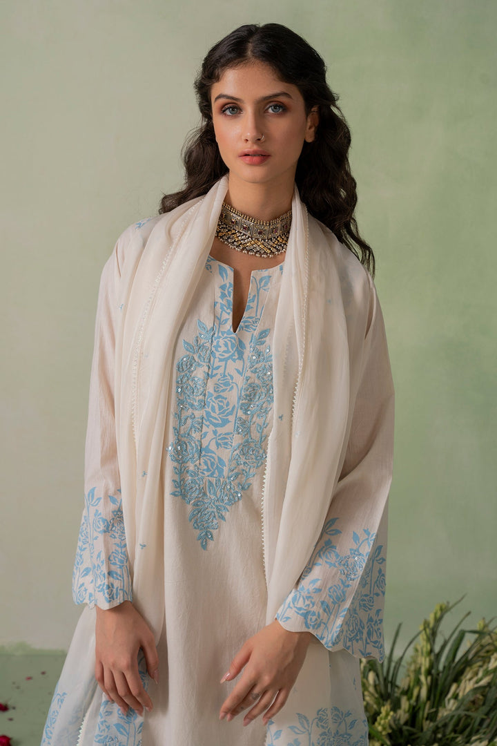 Zeenat - Block Printed Kurta Set