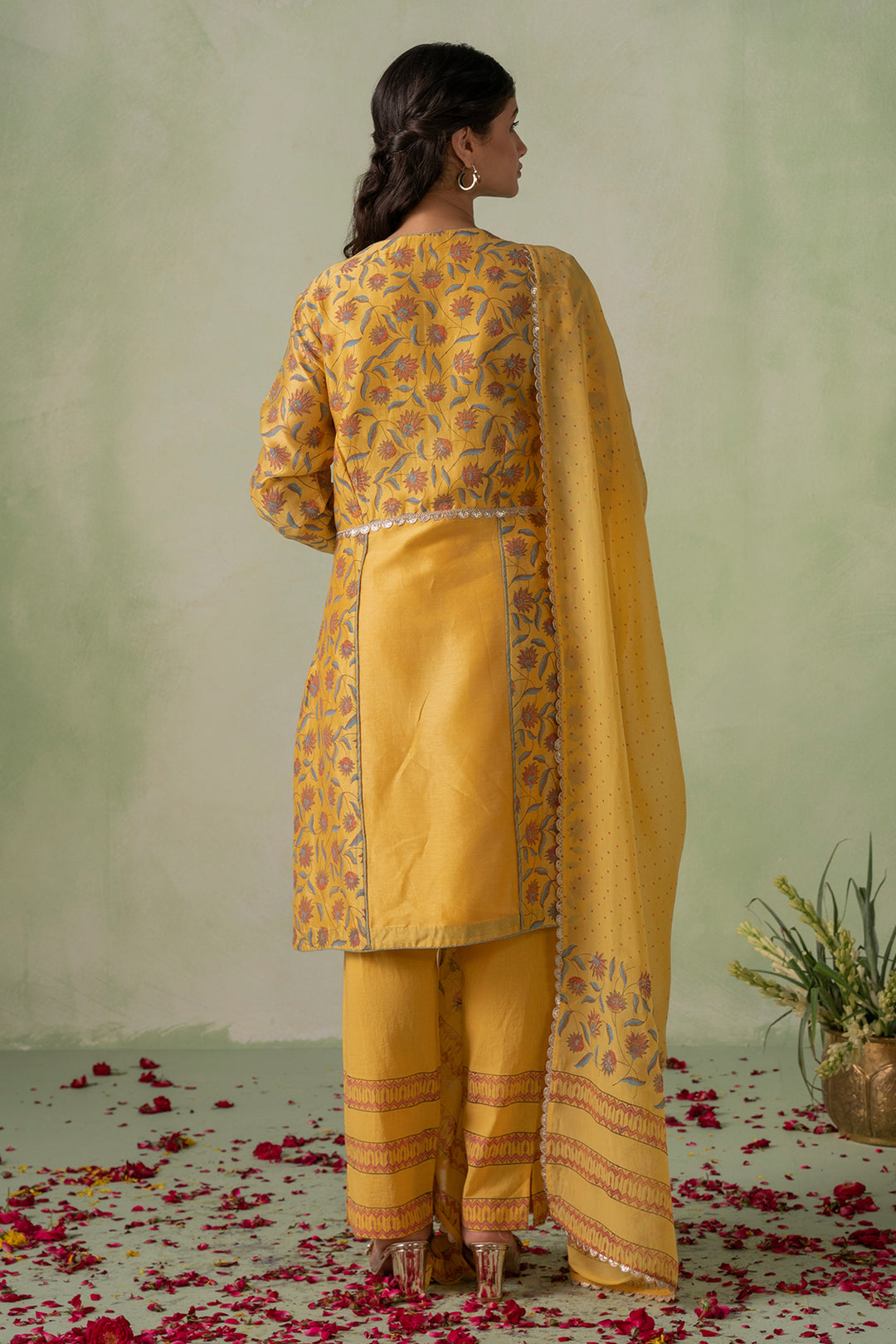 Zeenat - Block Printed Kurta Set