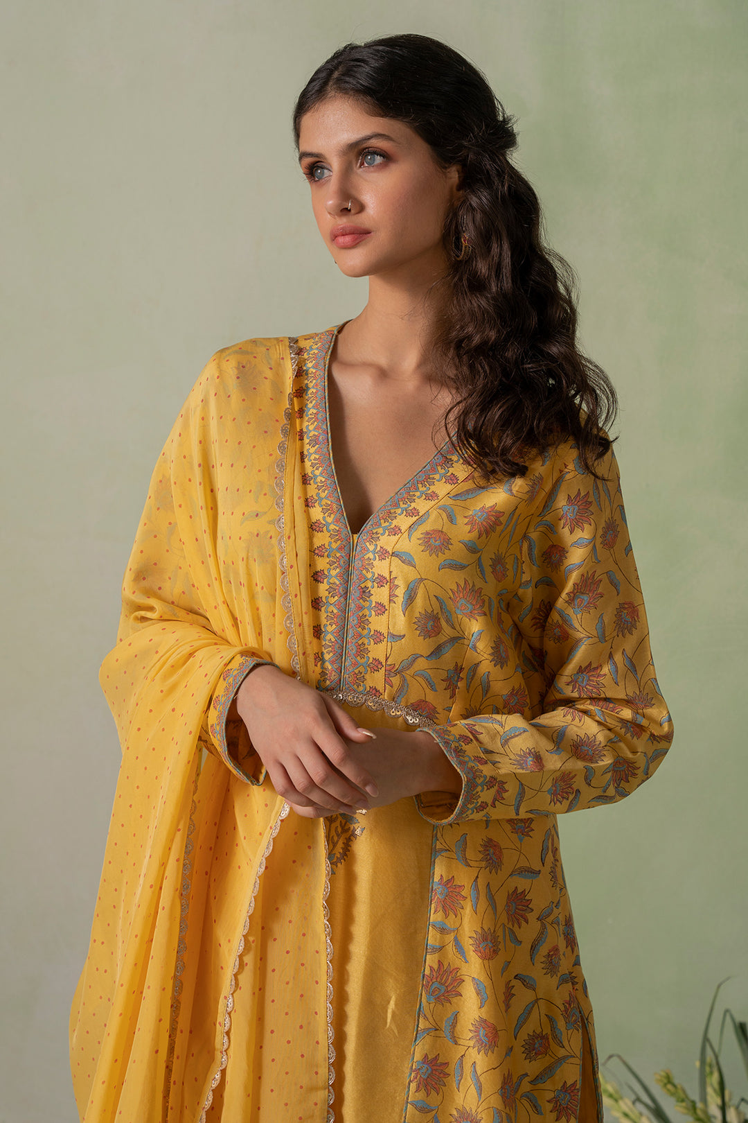 Zeenat - Block Printed Kurta Set