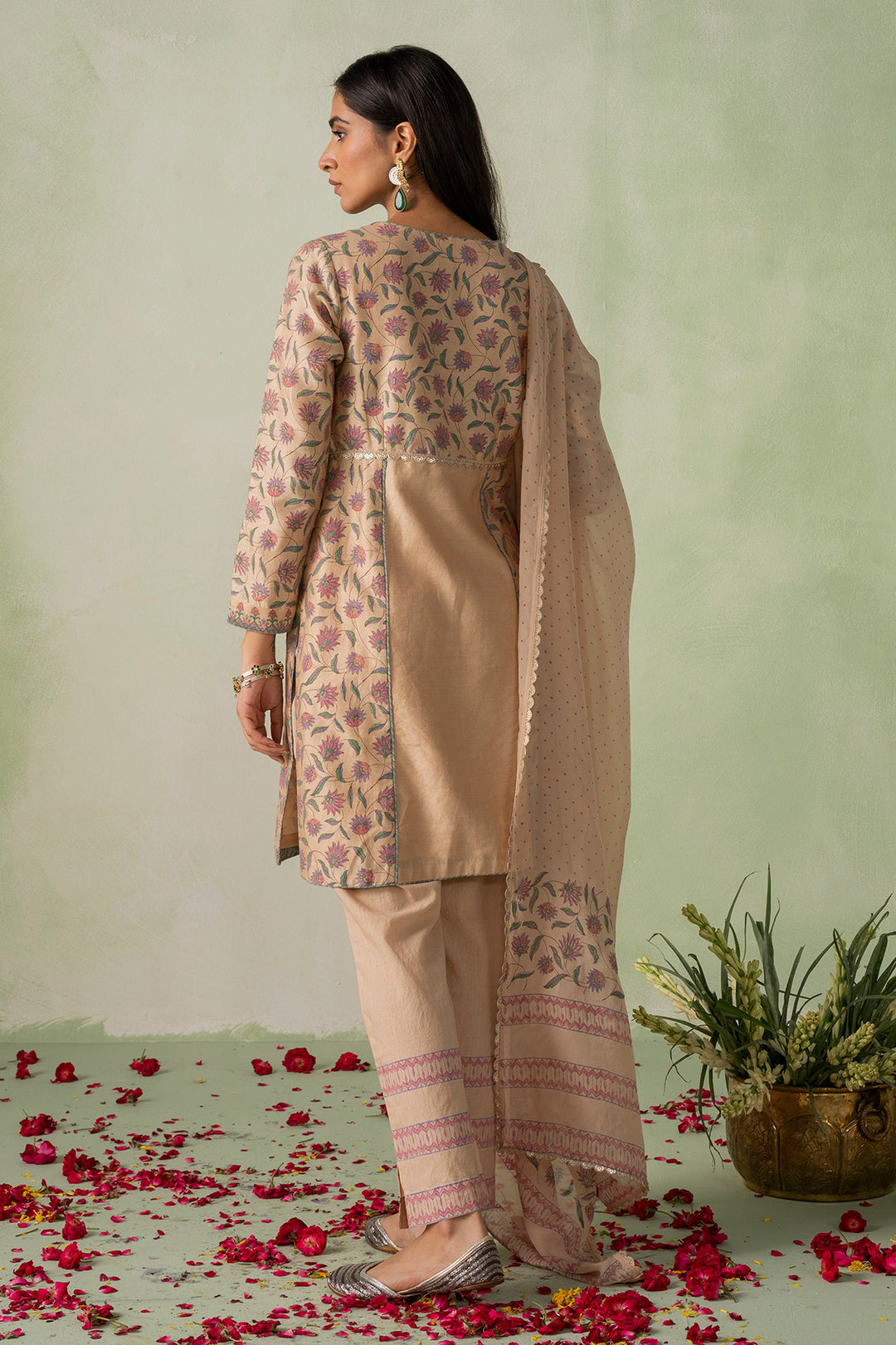 Zeenat - Block Printed Kurta Set